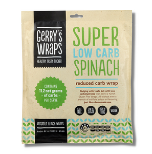 Gerry’s Go Low Carb Spinach Wrap 6pcs