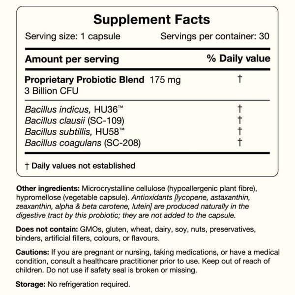 Gutsi® SporeBiotic™ 30vcaps