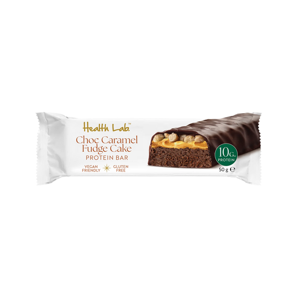 Health Lab Choc Caramel Fudge Cake Protein Bar