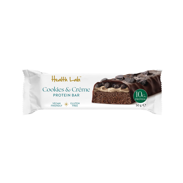 Health Lab Cookies & Cream Plant-Protein Bars