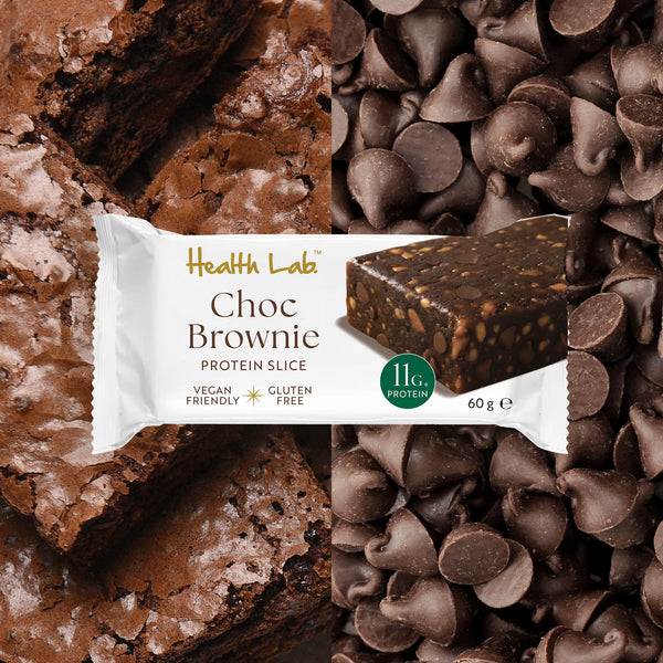 Health Lab Choc Brownie Protein Slice