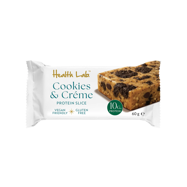 Health Lab Cookies & Cream Protein Slice