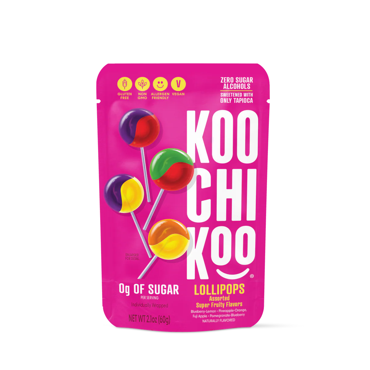 Koochikoo® lollipops Assorted Lollipops 10x10ct