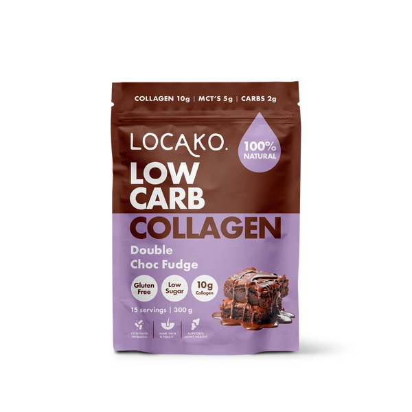 Locako Keto Collagen Double Choc Fudge 300gm