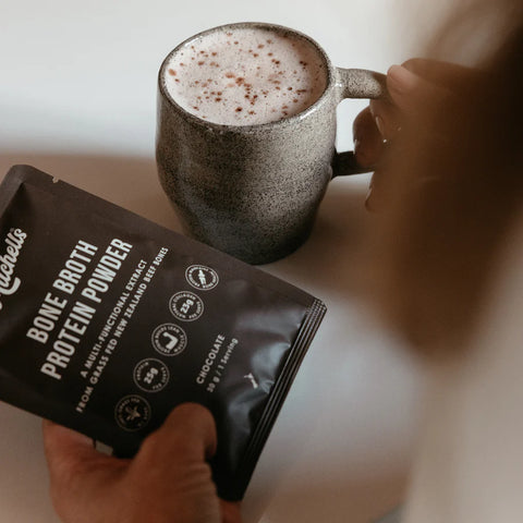 Mitchells Bone Broth Protein Single Serve Sachet (Chocolate) 30gm