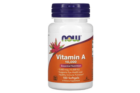 Now Vitamin A 10,000 - 100Softgels