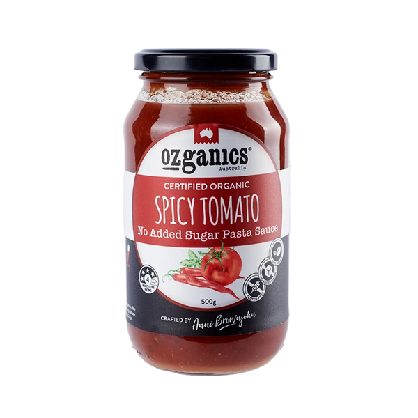 Ozganics Spicy Pasta Sauce 500gm