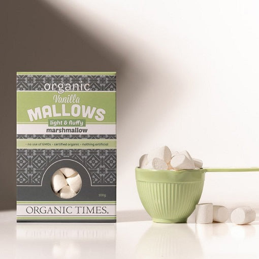 Organic Times Vanilla Mallows Marshmallows