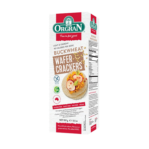 Orgran Multigrain Wafer Cracker with Buckwheat