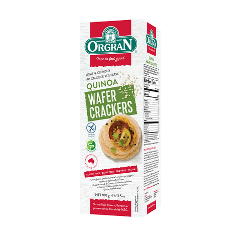 Orgran Multigrain Wafer Cracker with Quinoa