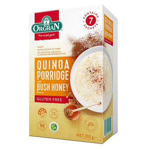 Orgran Quinoa Porridge with Bush Honey