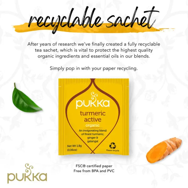 Pukka Tea Turmeric Active Tea 20tbags