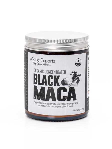 Seleno Heath ORGANIC CONCENTRATED PURE BLACK MACA (10:1 EXTRACT))