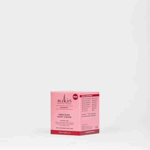 Sukin Rose Hip ENRICHING NIGHT CREAM | ROSEHIP 120ML