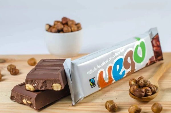 Vego Mini - Whole Hazelnut Chocolate Bar - 65g