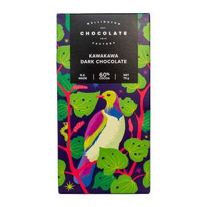 The Wellington Chocolate Factory Kawakawa Dark Bar75gm
