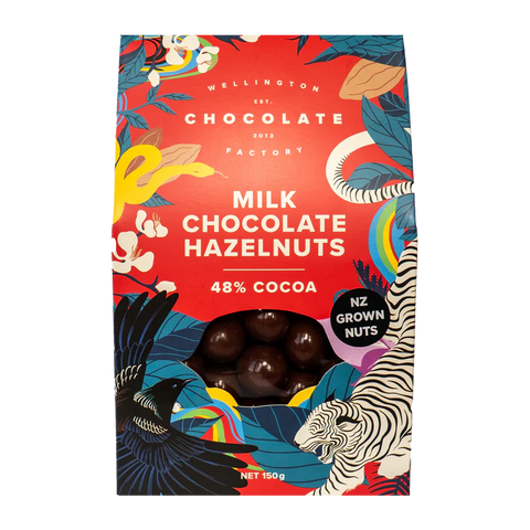 The Wellington Chocolate Factory Milk Chocolate Hazelnuts