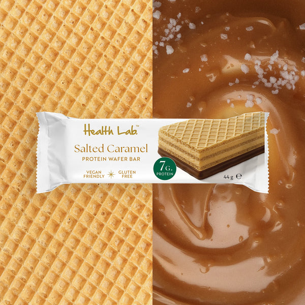 Health Lab Salted Caramel Protein Wafer Bar