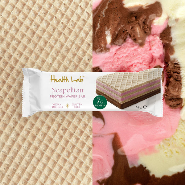 Health Lab Neapolitan Protein Wafer Bar