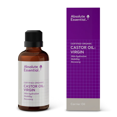 Absolute Essential Oil Castor Oil: Virgin 50ml Certified Organic