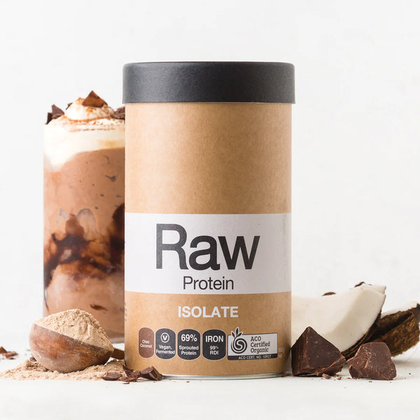 Amazonia Raw Protein Isolate Choc Coconut 500gm