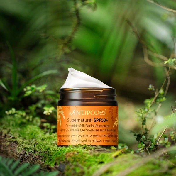 Antipodes Supernatural SPF50+ Ceramide Silk Facial Sunscreen 60ml