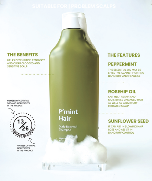Aromaganic P’mint Hair Shampoo