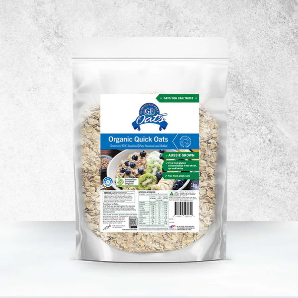 Aussie OATS - Organic Quick Oats 1kg