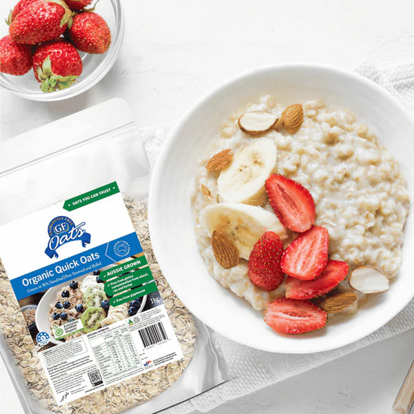 Aussie OATS - Organic Quick Oats 1kg