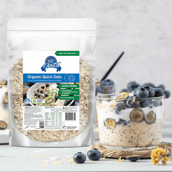 Aussie OATS - Organic Quick Oats 1kg