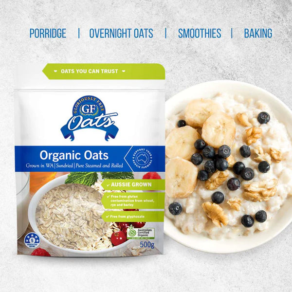 Aussie Organic Oats - 500gm