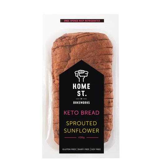 Home St. Keto Bread - Sprouted Sunflower Keto 430gm