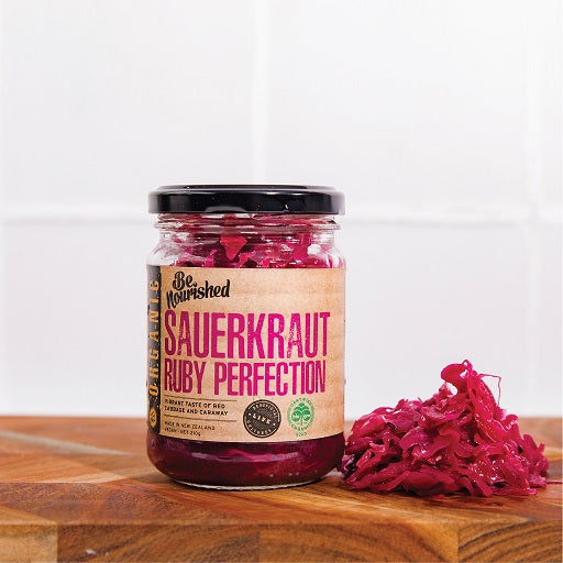 Be Nourished Sauerkraut Ruby Perfection 210g