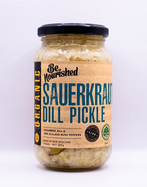 Be Nourished Sauerkraut Dill Pickle 380g