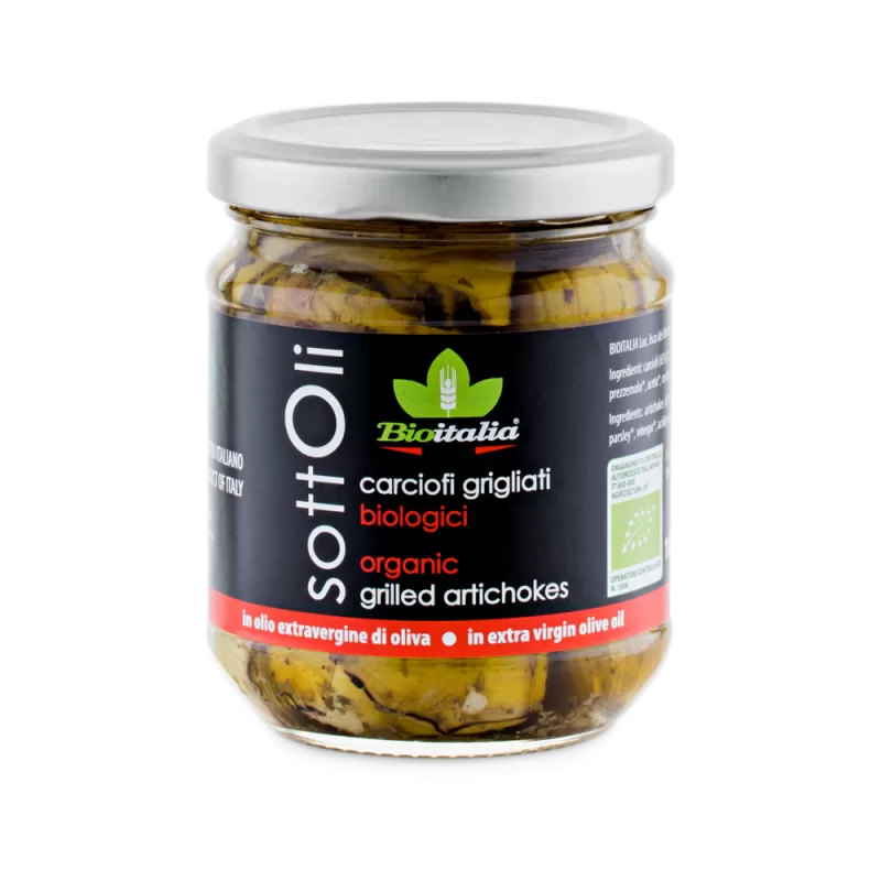 BioItalia Grilled Artichokes 180gm