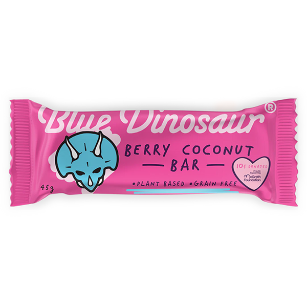 Blue Dinosaur Berry & Coconut Bar 45gm