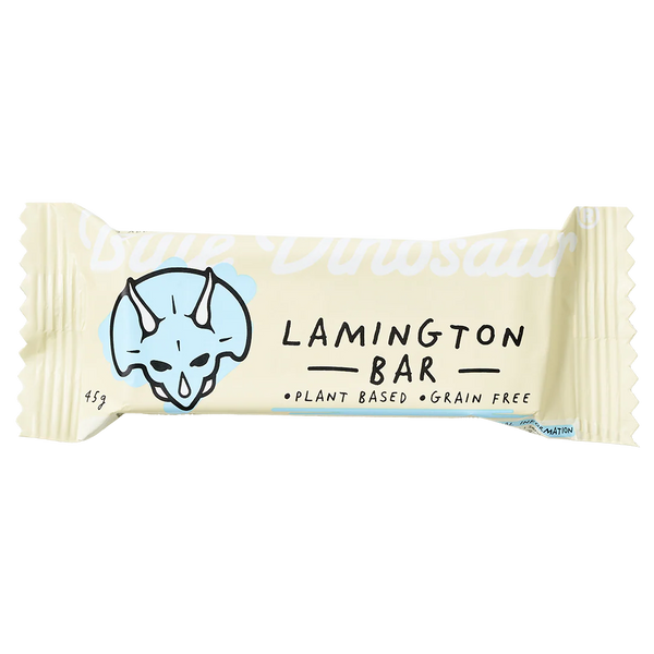 Blue Dinosaur Paleo Bar Lamington 45gm