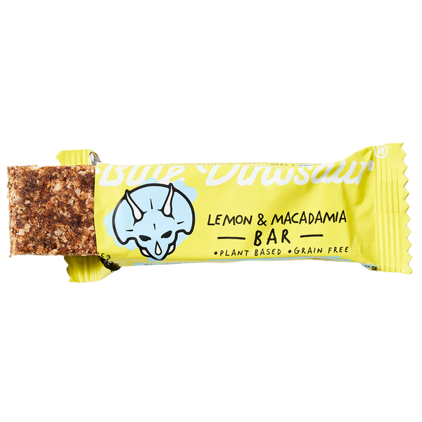 Blue Dinosaur Lemon & Macadamia Bar 45gm