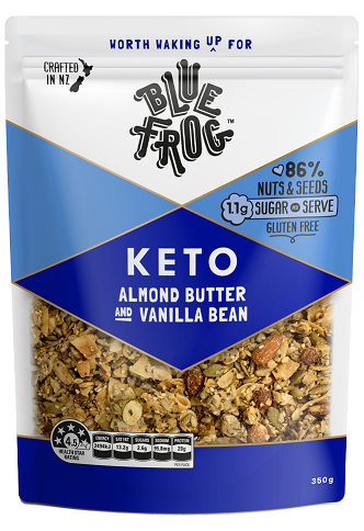 Blue Frog KETO Almond Butter & Vanilla Bean 350gm - 20% off