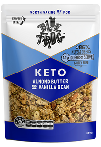 Blue Frog KETO Almond Butter & Vanilla Bean 350gm - 20% off