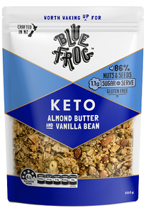 Blue Frog KETO Almond Butter & Vanilla Bean 350gm