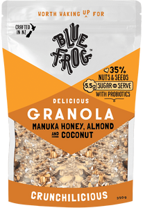 Blue Frog Manuka Honey, Almond & Coconut Granola 350gm