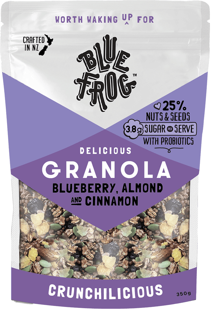 Blue Frog Blueberry Almond & Cinnamon Granola 350gm