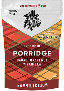 Blue Frog Porridge Cacao, Hazelnut & Vanilla 360gm