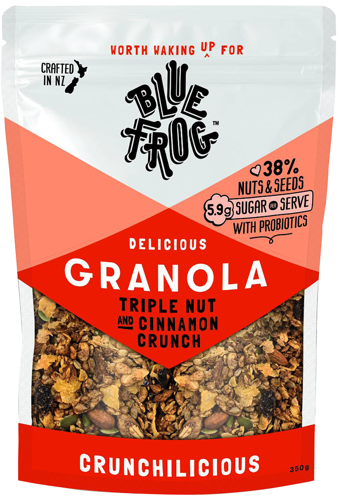 Blue Frog Triple Nut and Cinnamon Crunch Granola 350gm