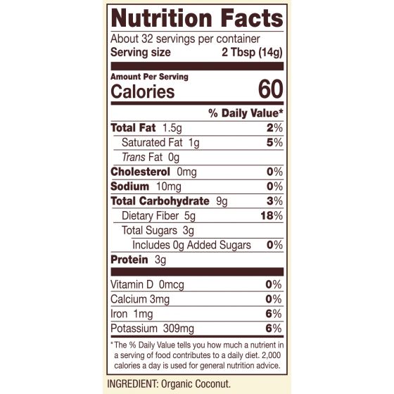 Bob's Red Mill Organic Coconut Flour 453gm