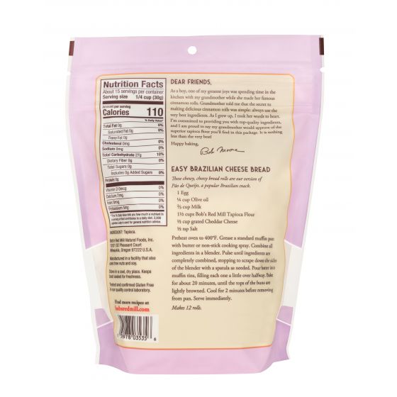 Bob's Red Mill Tapioca Flour (Tapioca Starch) 454gm