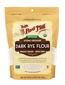 Bob's Red Mill Organic Dark Rye Flour 567gm