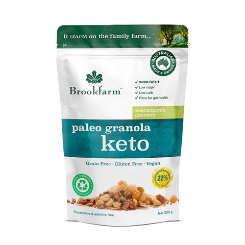 Brookfarm Keto Premium Paleo Granola - 10% off