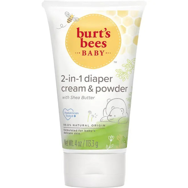 Burt's Bees Baby 2-in-1 Diaper Cream and Powder
